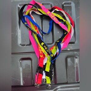 Pac-Man Lanyards – Set of 5 – Bright & Fun!